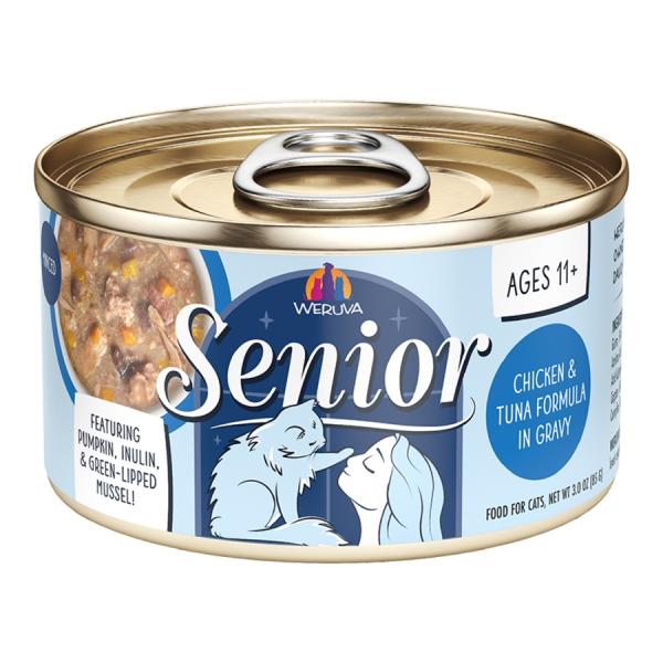 Weruva C Can Senior Tuna in Gravy 3oz