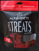 AlphaTreats D Hamburger & Beef Heart Treats 5oz