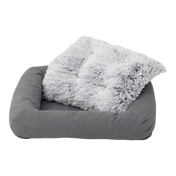 Tall Tails D All In One Bed Grey L 35" X 27"