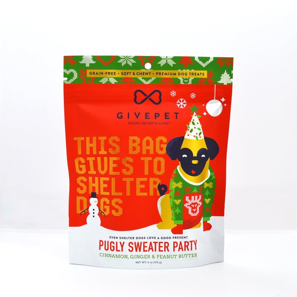 Givepet D Treat GF Pugly Sweater 2025