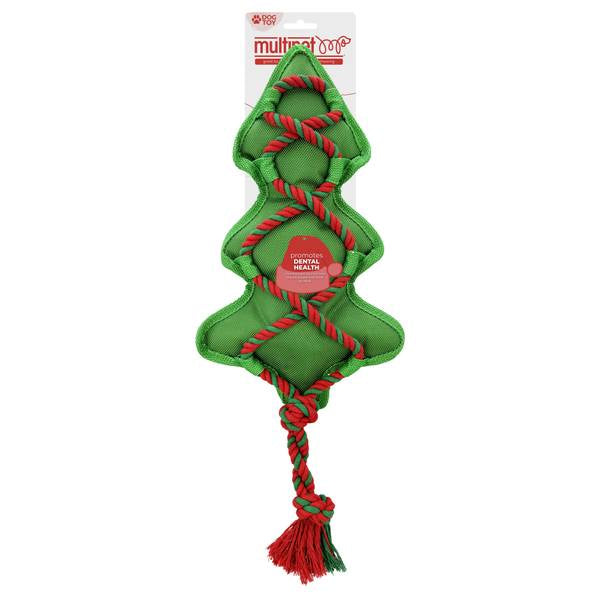 Multipet D Cross Ropes Christmas Tree 16" 2025