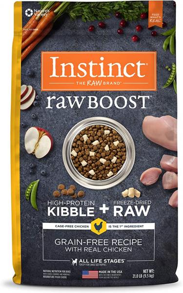 Nature's Variety D 21lb Instinct Raw Boost Chicken