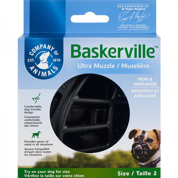 Company of Animals D Muzzle Baskerville Ult Blk LB2