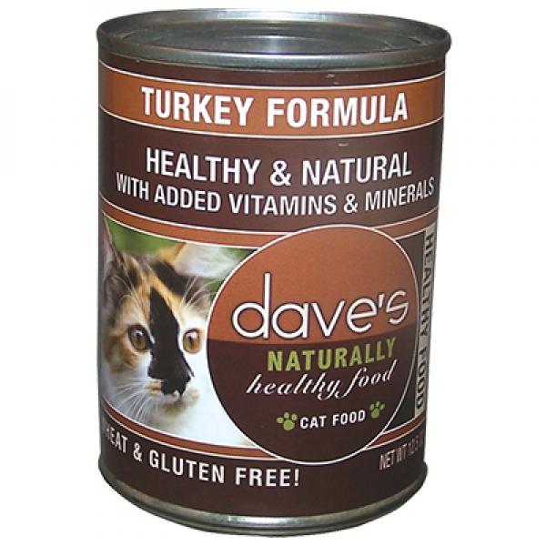 Dave's Pet Food C Can Healthy Turkey 12.5oz