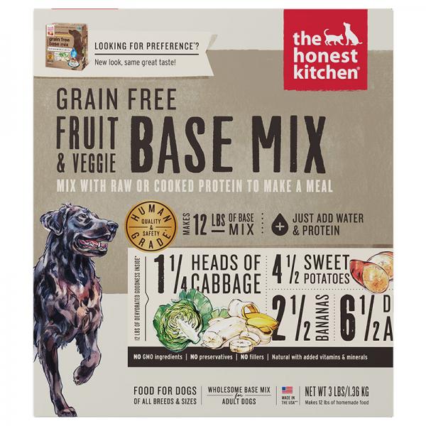 The Honest Kitchen D 3lb Base Mix Fruit/Veg (Preference)