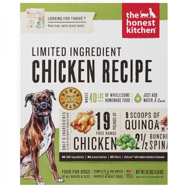 The Honest Kitchen D 10lb Chicken LID (Thrive)