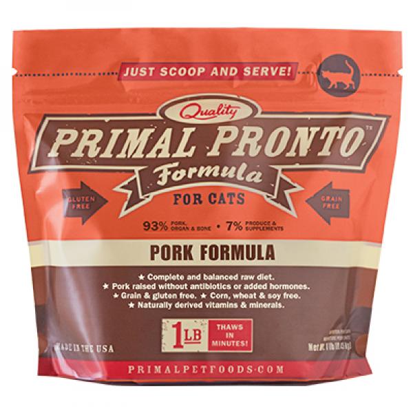 Primal C Raw Pronto Pork 1lb