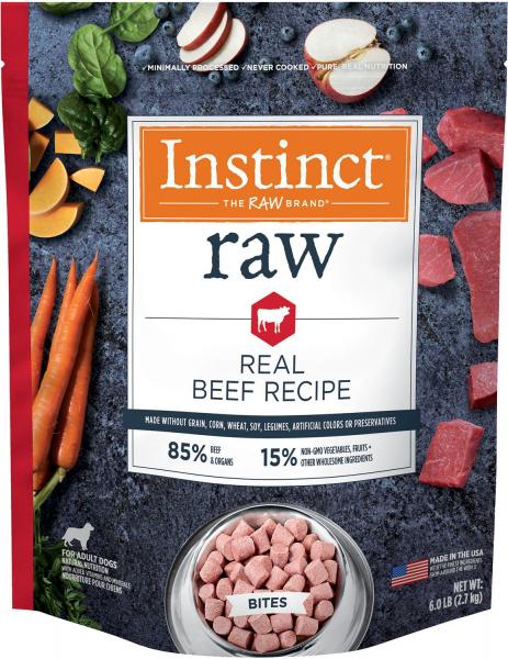 Nature's Variety D Raw Instinct 85/15 Beef Bite Frozen 6lb