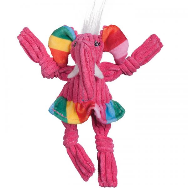 Huggle Hounds D Knot Elephant Rainbow L