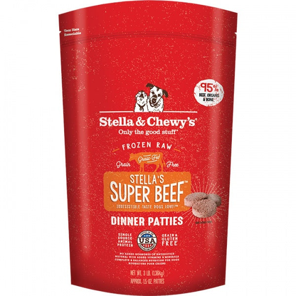 Stella & Chewy's D Raw Beef Medallion 3lb