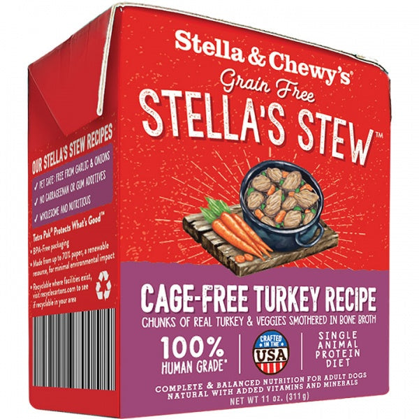 Stella & Chewy's D Can Stew Turkey 11 oz