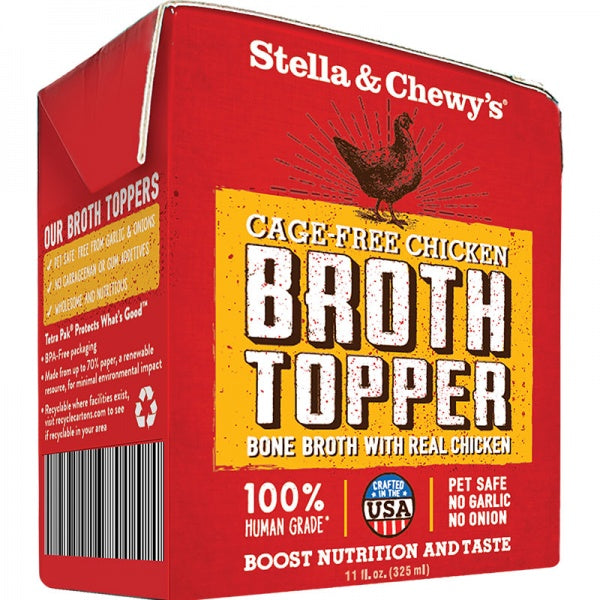 Stella & Chewy's D Can Broth Topper Chicken 11oz