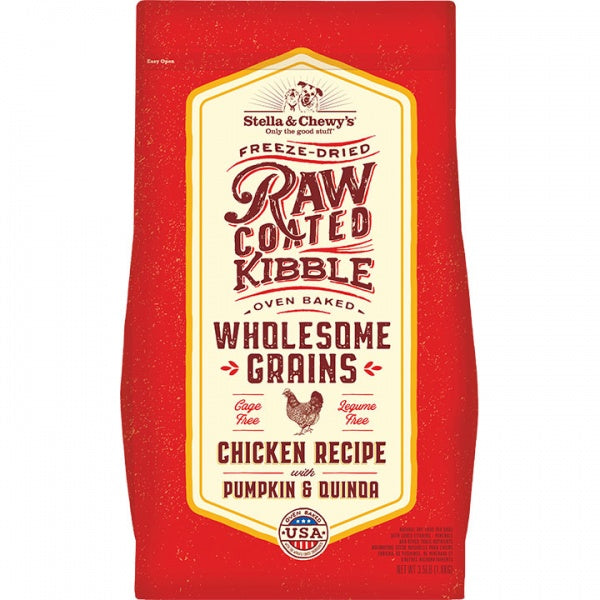 Stella & Chewy's D 22lb Wholesome Grain Raw Coated Chicken
