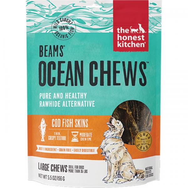 The Honest Kitchen Beams Ocean Chews 5.5 oz Codfish