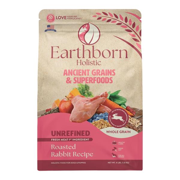 Earthborn D 4lb Unrefined Rabbit