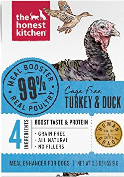 The Honest Kitchen D Turkey & Duck Booster 5.5 oz.