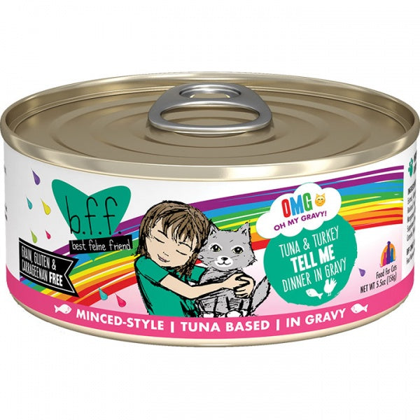 BFF C Can OMG Tell Me Tuna/Turkey 5.5oz