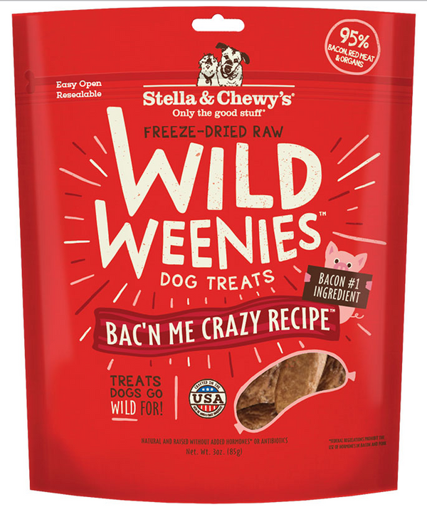 Stella & Chewy's D Weenies Bacon 3oz