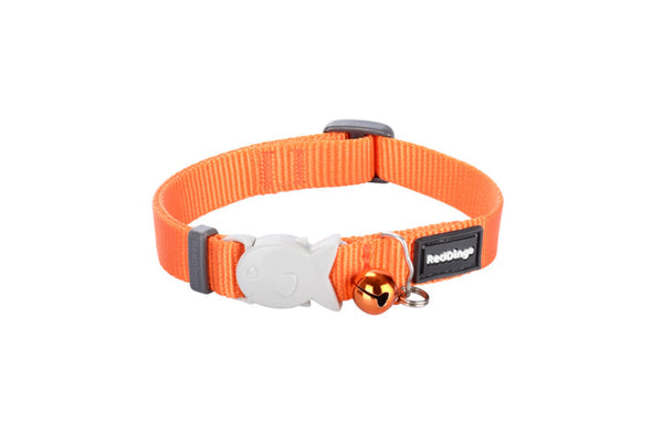 Red Dingo Cat Collar Orange