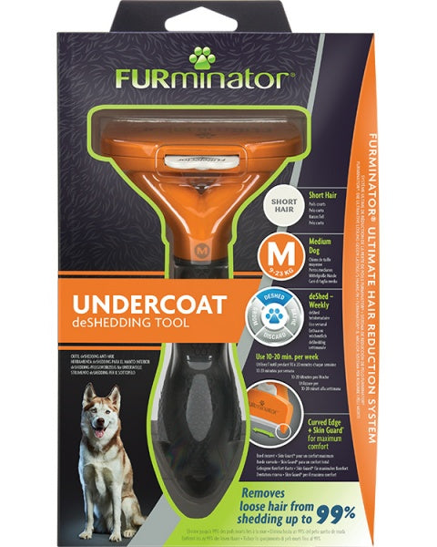 FURminator D Short Hair deShedding Tool M