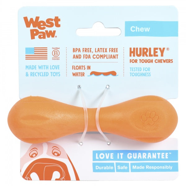 West Paw Hurley Mini Tangerine