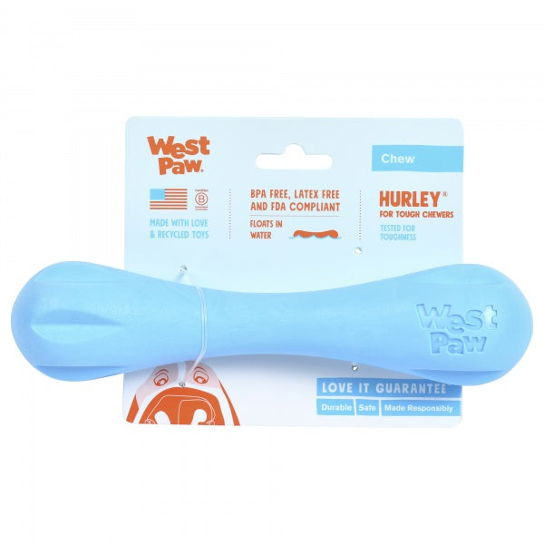 West Paw Hurley L Aqua Blue