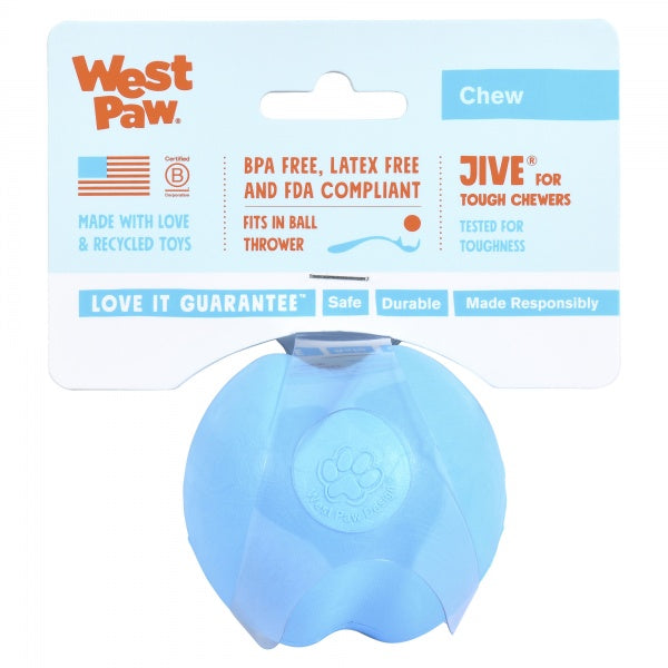 West Paw Jive S Aqua Blue
