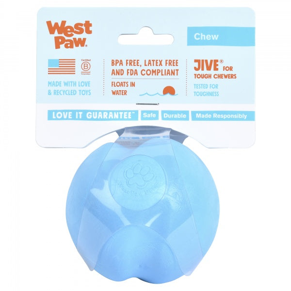 West Paw Jive L Aqua Blue
