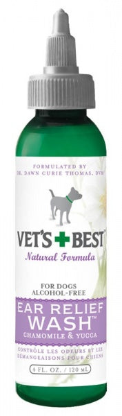 Vet's Best Ear Relief Wash 4 oz