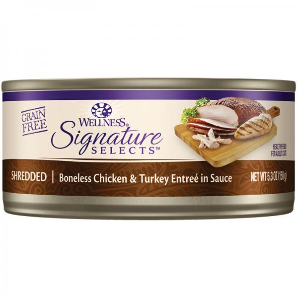 Wellness C Can SS Shredded Chicken/Turkey 5.3oz