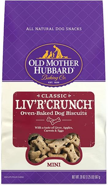 Old Mother Hubbard D Liver Treats 20oz