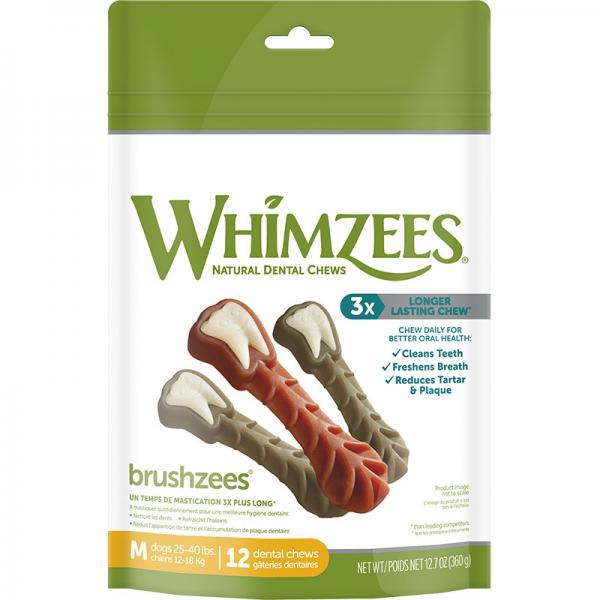 Whimzees Brushzees Toothbrush M 12.7oz