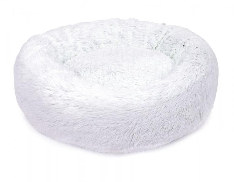 Jax & Bones Arctic Shag Donut Bed