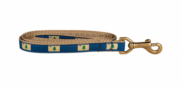 Belted Cow D Leash Maine State Flag 5/8"