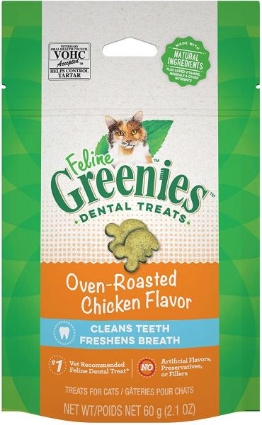 Greenies Cat Chicken Dental Treats 2.1oz
