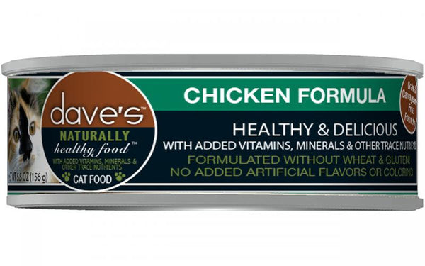 Dave's Pet Food C Can Chicken 5.5oz