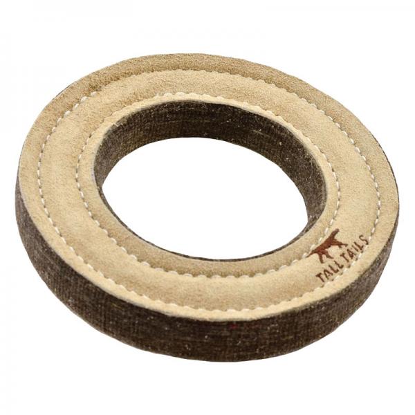 Tall Tails D Ring Natural Leather 7"