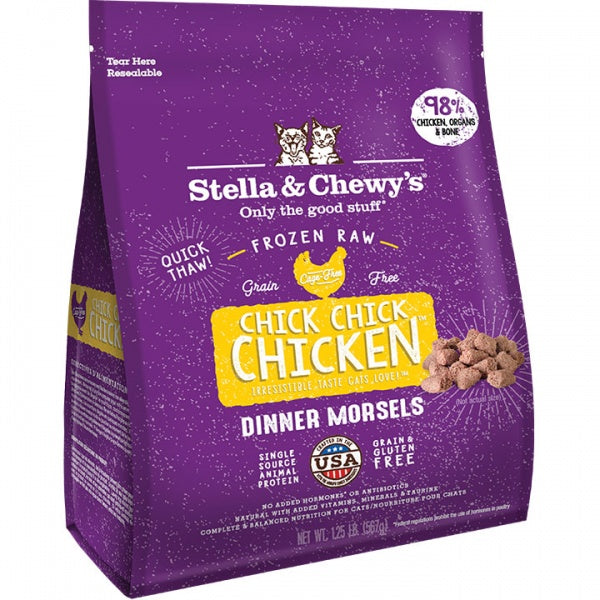 Stella & Chewy's C Raw Chicken Morsels Intro 1.25 lb