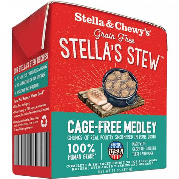 Stella & Chewy's D Can Stew Cage-Free Medley 11 oz