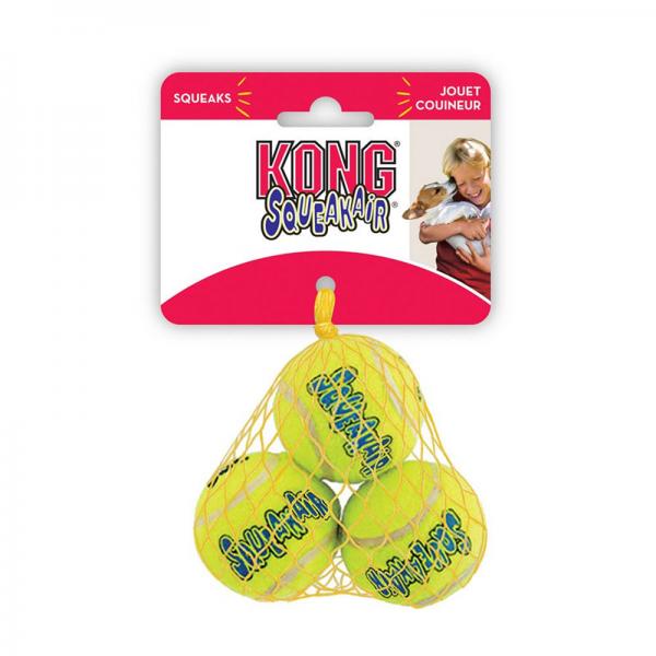 Kong D Squeaker Ball Mini 3pk